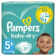 NEW Pampers Baby-Dry pelenkák mérete 5 5 (37 uds)