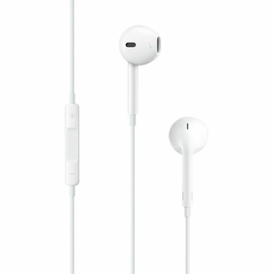 NEW Apple EarPods fehér 3,5 mm-es fejhallgató mikrofonnal (Felújított A termékek)