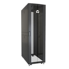 NEW Vertiv VR3100 600x1100 mm-es fali szerverszekrény fekete színben