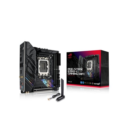 NEW Alaplap Asus ROG STRIX B760-I GAMING WIFI LGA 1700 Intel B760 Intel ROG STRIX B760-I GAMING WIFI LGA 1700 Intel B760 Intel