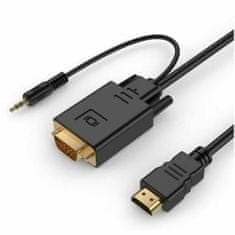 NEW HDMI-VGA adapter Audio Lineaire-rel 1,8 m