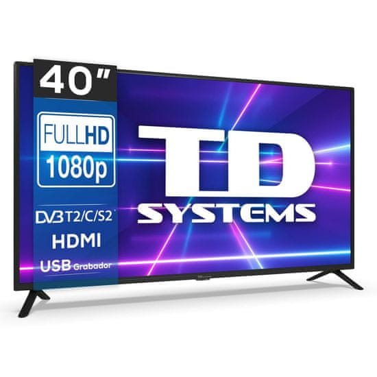 NEW TD Systems K40DLC16F Mod 2022 40" TV 40" TV