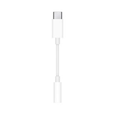 NEW USB C 3,5 mm-es jack 3,5 mm-es adapter Apple MU7E2ZM/A Fehér