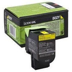 NEW Toner Lexmark 802Y Sárga