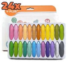 Bellestore ColorBurst kreatív viaszkréták (24 db)