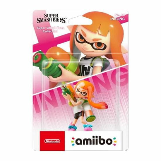 NEW Amiibo INKLING GIRL gyűjtőfigura