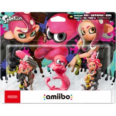 NEW Amiibo OCTOLING GIRL BOY OCTOP gyűjtői figura