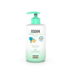 NEW Isdin Baby Naturals hajzselé és sampon 200 ml