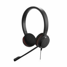 NEW Jabra Evolve 20 fekete fejhallgató mikrofonnal