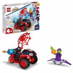 NEW Lego Miles Morales Pókember Techno Trike játékkészlet Miles Morales Spiderman's Techno Trike