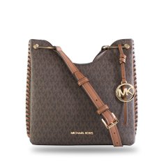 NEW Michael Kors 35S1GV9M7V-BROWN Barna (28 x 25 x 10 cm)