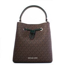 NEW Michael Kors 35T0SU2C5B-RACING-GREEN Brown (23 x 21 x 13 cm)