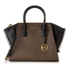 NEW Kézitáska Női Michael Kors 35F1G4VS3B-BROWN-BLK Brown (41 x 15 x 14 cm)