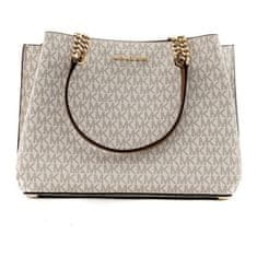 NEW Kézitáska Női Michael Kors 35S0GXXZS7B-VANILLA Fehér (34 x 23 x 14 cm)