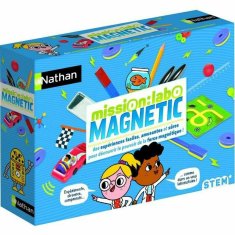 NEW Nathan Mission Labo Magnetic Lab társasjáték készlet (FR)