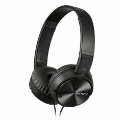 NEW Sony MDR-ZX110NA Fekete fejhallgató tiarával