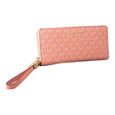 NEW Michael Kors pénztárca 35F8GTVT3B-SHERBERT-MLT Rózsaszín bőr (21 x 10 x 1 cm)