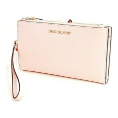 NEW Michael Kors 35F8GTVW0L-POWDER-BLUSH Rózsaszín bőrtárca (19 x 11 x 2 cm)