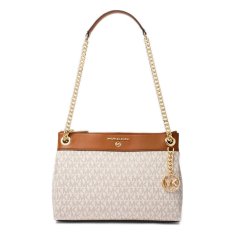 NEW Kézitáska Női Michael Kors 30H9GUSL1B-VANILLA-ACRN Bézs (27 x 20 x 7 cm)