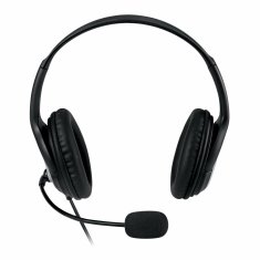 NEW Microsoft LifeChat LX-3000 fekete headset mikrofonnal (Felújított termék B)