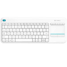 NEW Vezeték nélküli billentyűzet Logitech 920-007138 Windows Android Smart TV QWERTY Fehér Spanyol QWERTY