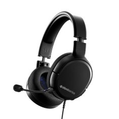 NEW SteelSeries Arctis 1 fejhallgató mikrofonnal Fekete