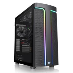 NEW Midi-Stolp ATX THERMALTAKE H590 TG ARGB ARGB ARGB ARGB ARGB Fekete