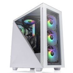 NEW Midi-Stolp ATX THERMALTAKE osztó 300 TG ARGB Fehér ATX