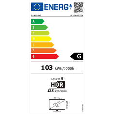 SAMSUNG UE55AU8002KXXH 55" Crystal UHD 4K Smart TV 2021 (UE55AU8002KXXH)