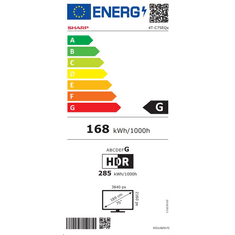 Sharp 75EQ4EA 75" 4K UHD Quantum Dot Android LED TV (75EQ4EA)