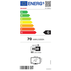 Sharp 50DL3EA 50" 4K UHD Smart LED TV (50DL3EA)