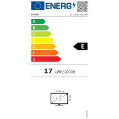 Sharp 24EA3E 24" HD Ready LED TV (24EA3E)