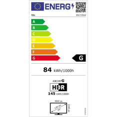 TCL 55C735 55" 4K UHD Smart QLED TV (55C735)