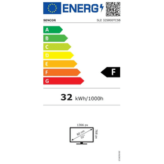 SENCOR SLE 32S800TCSB 32" HD Ready Smart LED TV (SLE 32S800TCSB)