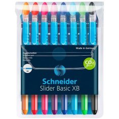 NEW Schneider Slider Basic XB 8 darabos írótoll készlet