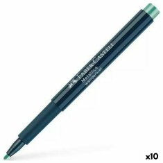 NEW Faber-Castell Metallics Wanderlust Green (10 db)