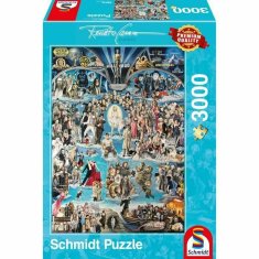 NEW Puzzle Schmidt Spiele Izland: Kirkjuffellsfoss (3000 darab)