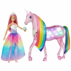 NEW Barbie Dreamtopia Unikornis kisállat baba