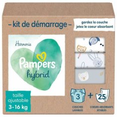 NEW Pampers Harmonie hibrid pelenkák 25 uds