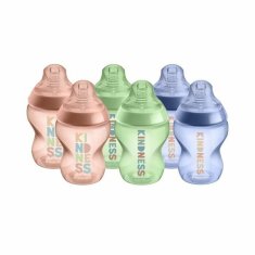 NEW Tommee Tippee 6 db cumisüveg készlet (260 ml)