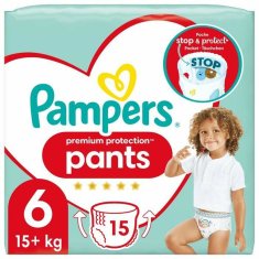 NEW Pampers Premium Protection 6 eldobható pelenka 15 uds