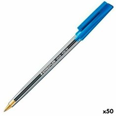 NEW Staedtler Stick 430 kék golyóstoll (50 db)