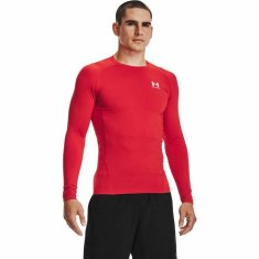 NEW Férfi hosszú ujjú póló Under Armour Red (M)