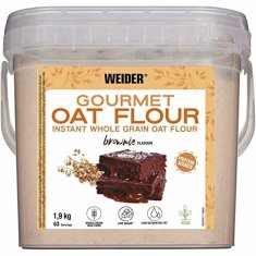 NEW Weider Gourmet Brownie zab teljes kiőrlésű liszt (1,9 kg)