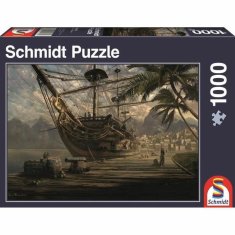 NEW Puzzle Schmidt Spiele Izland: Kirkjuffellsfoss (1000 darab)