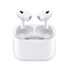 NEW Apple AirPods Pro (2. generációs) Bluetooth fejhallgató mikrofonnal Fehér (Felújított A termékek)