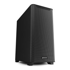 NEW Midi-Stolp ATX Sharkoon M30 BLACK ATX E-ATX tok Fekete