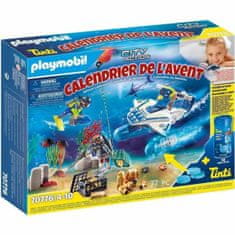 NEW Adventi naptár Playmobil 70776 Cop Vízzel kapcsolatos tevékenységek