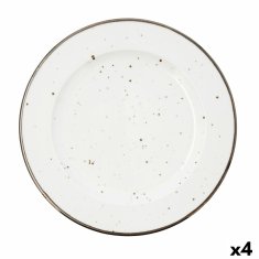 NEW Farfurie Întinsă Bidasoa Brasser Brasser Dots Iconic Kerámia kéttónusú (Ø 31 cm) (4 db)