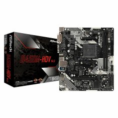 NEW Alaplap ASRock B450M-HDV R4.0 AMD B450 AMD AMD AMD AMD AMD AMD AM4